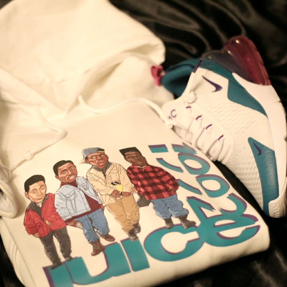 1992 Custom Throwback Juice Hoodie 2Pac
